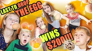 Last to drop the EGG WINS 200 Dollars CASH  Last to Leave The EGG UNBROKEN WINS [upl. by Ause657]