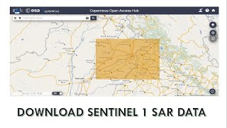 How to download Sentinel 1 SAR Data [upl. by Ardnak]