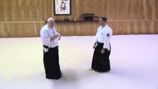 Aikido  George Ledyard  5 Entries from Tsuki Attack  Aikido Atemi Waza [upl. by Agnimod709]