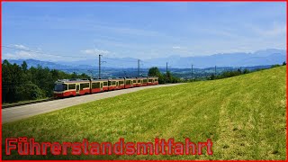 Führerstandsmitfahrt Mit der Forchbahn von Esslingen nach Zürich Stadelhofen [upl. by Lafleur]