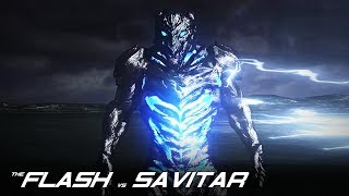 The Flash VS Savitar  CW 3D Fan Animation By Renz [upl. by Botzow]