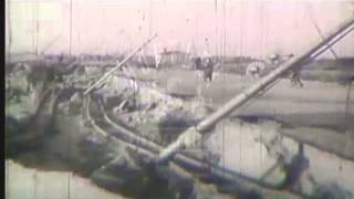 1953 floods in Belgium and the Netherlands Film 90830 [upl. by Enilatan]