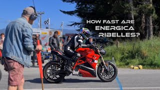 Cliffhanger Sprints on Energica Eva Ribelles [upl. by Rehotsirk260]