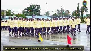 Nigerian Navy Passing Out Parade of NNBTS Batch 34 [upl. by Rossuck36]