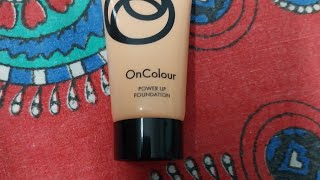 Oriflame Onecolour Power up foundation [upl. by Sunshine]