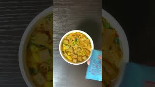 Cup Noodle Singapore Laksa singapore laksa ramen noodles coconut [upl. by Ahsaet]