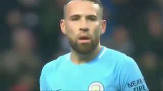 Nicolas Otamendi 20172018  goal amp skills [upl. by Sremlahc]