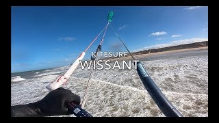 Kitesurf Wissant Mars 2018  GoPro hero6 [upl. by Krute]