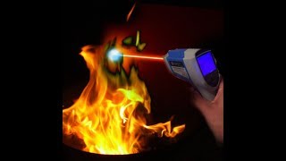 Fire VS Infrared Thermometer  How Hot is Fire [upl. by Ferdie]