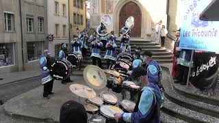 guggenmusik les Tricounis Carnaval Estavayer 2024 Part4 [upl. by Ecahc535]