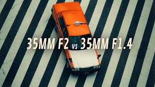 Canon RF 35mm f18 IS STM Macro vs EF 35mm f2 IS USM lens review [upl. by Jesh]