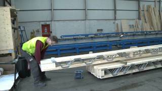 Pasquill  Manufacturing Process  Engineered Timber Floor Joists 3 [upl. by Fattal860]