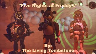 quotFive Nights at Freddysquot Goth Remix  The Living Tombstone  Blender FNaF [upl. by Repinuj]