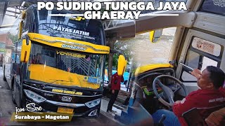 PO SUDIRO TUNGGA JAYA quotGHAERAYquot DAPAT JAM SORE PATAS JATIM TAPI KOKFull trip SURABAYA  MAGETAN [upl. by Desimone]