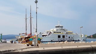 Ferry  Orebić Pelješac  Dominče Korčula [upl. by Aneetsirk]