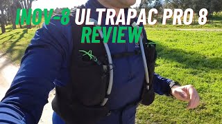 INOV8 ULTRAPAC PRO 8 Review  Best Running Pack [upl. by Legra]