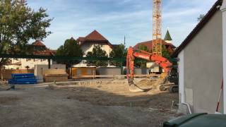 Europapark Neuheit 2017 Das Rathaus Baustelle [upl. by Aihsyt562]