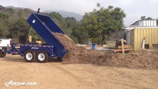 Airtow 3D Series Drop Deck amp Dump Trailer Demonstration [upl. by Nnazus]