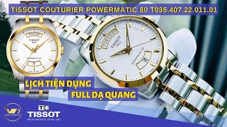 NEWReview Tissot Couturier Powermatic 80 39mm T0354072201101 T0354072201101  WatchZonevn [upl. by Varick]