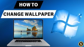 How to Change Wallpaper in Laptop [upl. by Ammadas]