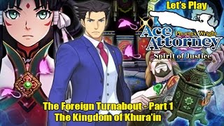 Lets Play Ace Attorney Spirit of Justice  Case 1 Part 1 [upl. by Yeznil965]