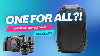 One for all 45L Peak Design Travel Backpack vs [upl. by Domenech74]