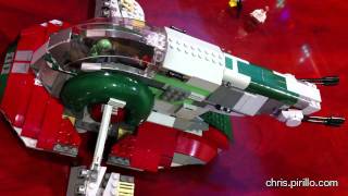 Slave I StarWars LEGO Review with Boba Fett [upl. by Attener]