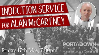 Induction Service of Alan McCartney  17th May 2024 [upl. by Nelleus619]