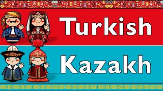 TURKIC TURKISH amp KAZAKH [upl. by Virginia527]