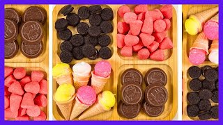 Filling Platter With Sweets ASMR  Satisfying Compilation [upl. by Irot]