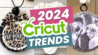 PROFITABLE Cricut Trends That Will Make You Money FAST in 2024 [upl. by Atniuqal424]