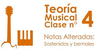 Notas Alteradas Sostenidos y Bemoles  Teoría Musical Clase 4 [upl. by Chesney410]