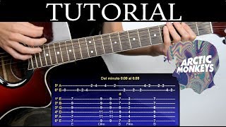 Fluorescent adolescent de Arctic Monkeys Tutorial de Guitarra [upl. by Ainadi]