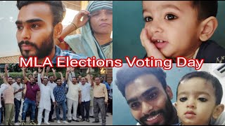 MLA Elections Voting Poll 2024  Ballabgarh Vidhan Sabha  Faridabad  Haryana  centyrajput [upl. by Anneyehc]