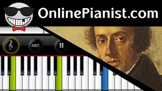 Frederic Chopin  Tristesse  Etude Op10 No3  Piano Tutorial amp Sheets Easy amp Advanced [upl. by Mehsah]