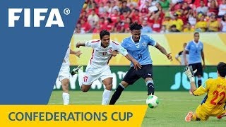 Uruguay 80 Tahiti  FIFA Confederations Cup 2013  Match Highlights [upl. by Sudnak]