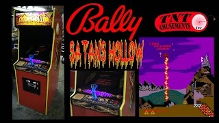 1044 Bally Midway SATANS HOLLOW Arcade Video Game  TNT Amusements [upl. by Walters]