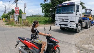 Riding Tour In The Village Davao City Philippines [upl. by Eirovi]