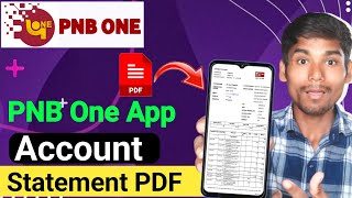 pnb bank statement online download pnb bank statement online download 6 months [upl. by Appleby]