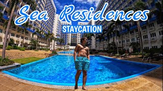 Murang Staycation at Sea Residences Mall of Asia  Room Tour  Rexcapade [upl. by Antipus411]