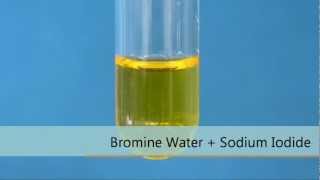 Bromine Water  Sodium Iodide [upl. by Lovich]