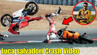 Luca Salvadori Accident Video  Luca Salvadori Crash Video Luca Salvadori è morto [upl. by Ybok451]