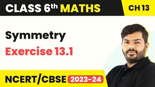 Symmetry  Exercise 131  Class 6 Maths Chapter 13 [upl. by Leoni]