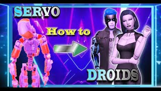 How to Create Androids from Servos  Easy Tutorial  Sims 4 [upl. by Gilly345]