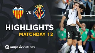 Resumen de Valencia CF vs Villarreal CF 20 [upl. by Sikorski]