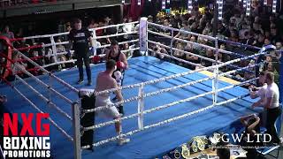 Dean Fashoni Vs Jack Morgan  NXG Boxing Promotions WarInTheNorth [upl. by Htebazle]