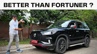 MG Gloster Blackstorm 4WD ADAS ₹43 lakh  Reallife review [upl. by Choong]