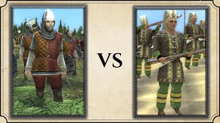 Medieval 2 Total War  Retinue Longbowmen VS Janissary Musketeers [upl. by Aurlie]