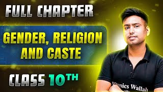 Gender Religion And Caste FULL CHAPTER  Class 10th Political Science  Chapter 3  Udaan [upl. by Adnohsad]