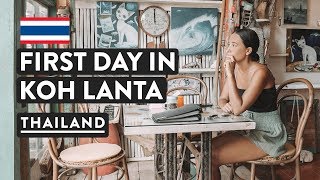 CHILL DAY IN KOH LANTA  Thailand Travel Vlog  Thai Islands [upl. by Rufe]